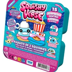 TOY PARTNER Manualidades-Squishyverse Snackipoos Caja Sorpresa