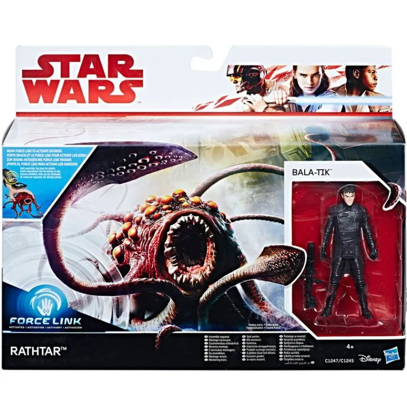 HASBRO Star Wars-Star Wars Episodio 8 Rathtar con Figura de Bala Tik