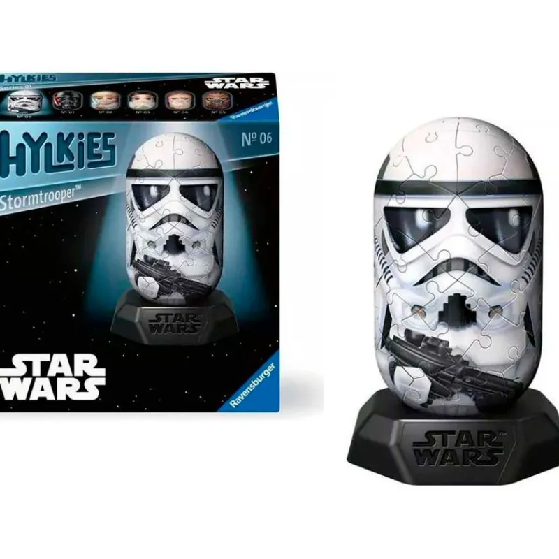 RAVENSBURGER Star Wars|Puzzles Y Construcciones-Star Wars Hylkies Puzzle 3D Stormtrooper