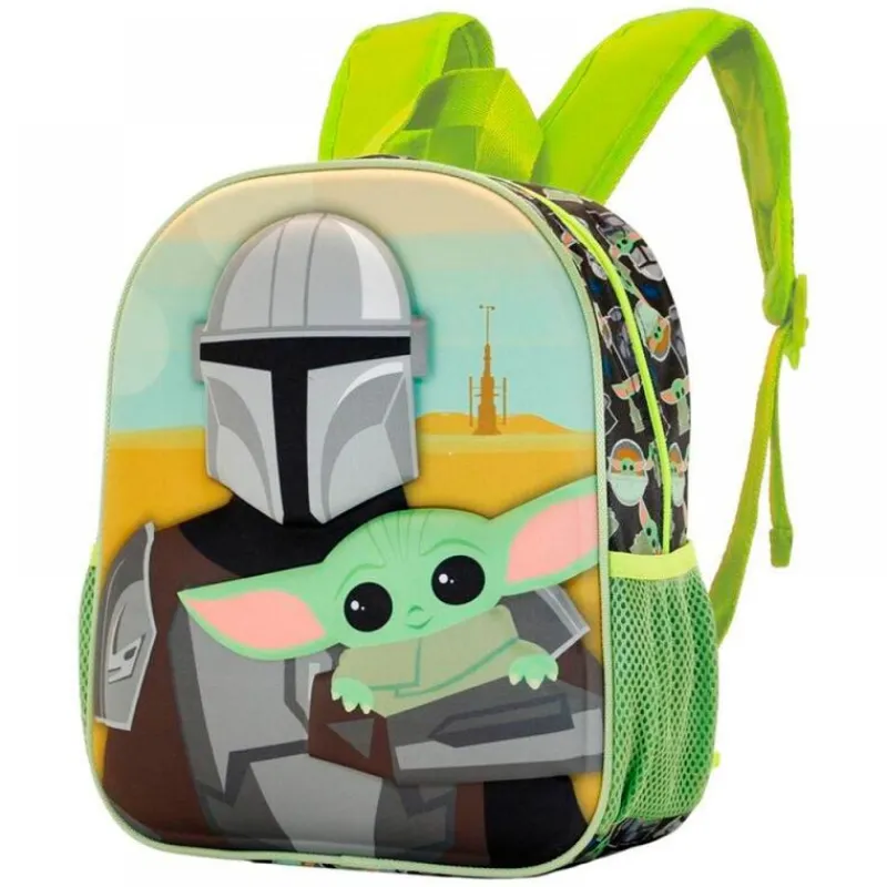 Star Wars Mandalorian Mochila Escolar 3D*KARACTERMANIA Hot