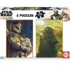 EDUCA Star Wars|Puzzles Y Construcciones-Star Wars Mandalorian Puzzle 2x100 Piezas