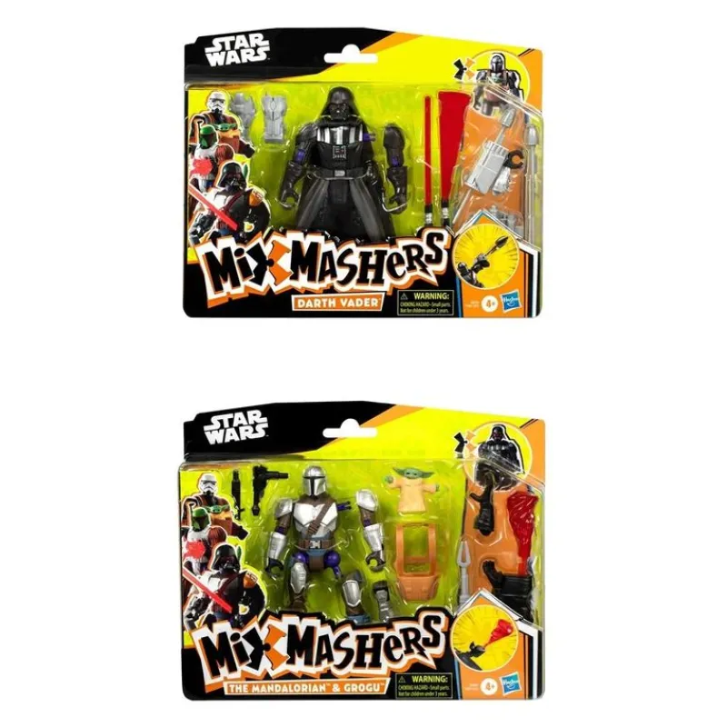 HASBRO Star Wars|Figuras Y Figuras De Acción-Star Wars Mixmashers Figura Deluxe Surtido