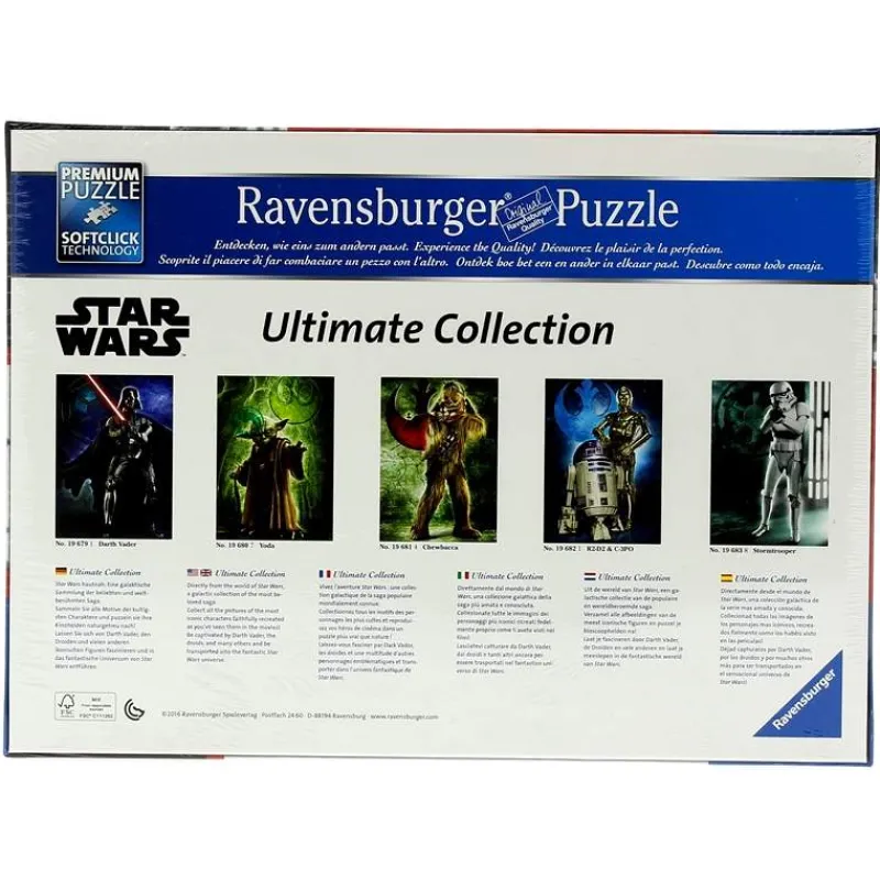 RAVENSBURGER Star Wars|Puzzles Y Construcciones-Star Wars Puzzle Soldado Imperial de 1000 Piezas