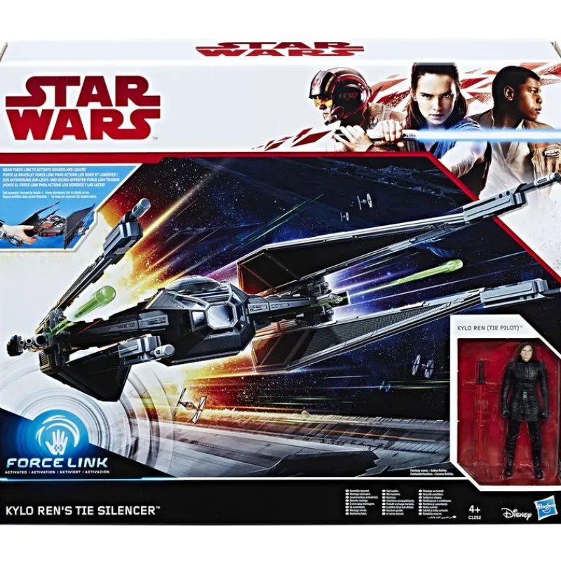 HASBRO Star Wars-Star Wars Tie Silencer con Kylo Ren