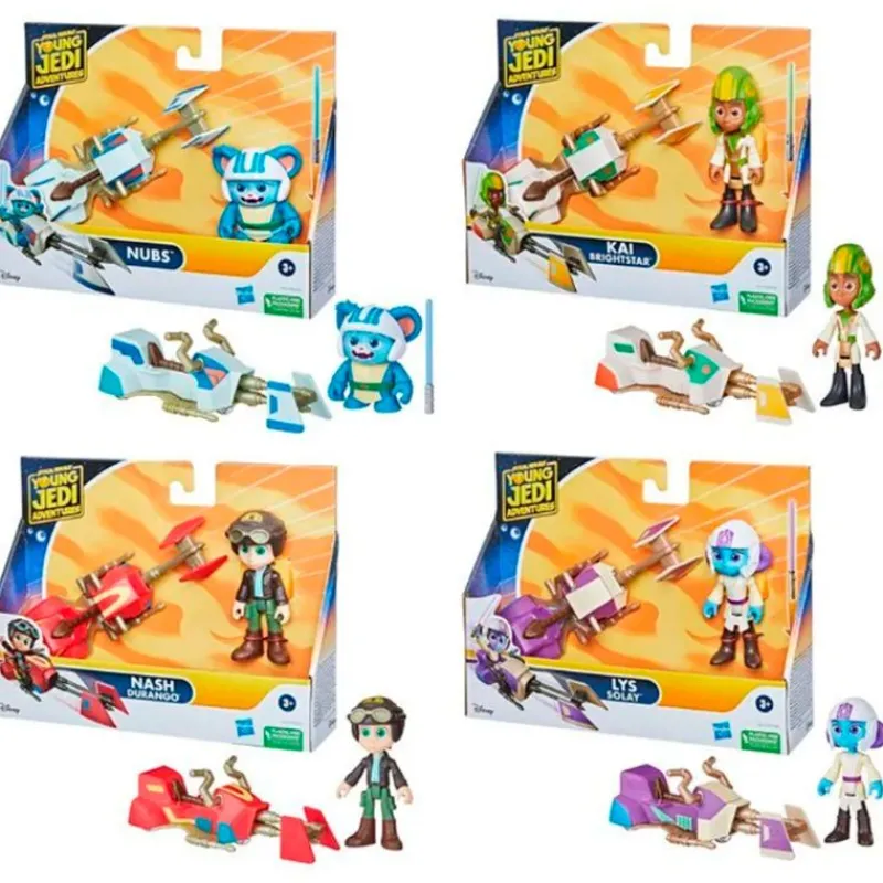 HASBRO Star Wars|Figuras Y Figuras De Acción-Star Wars Young Jedi Adventures Figura Surtida