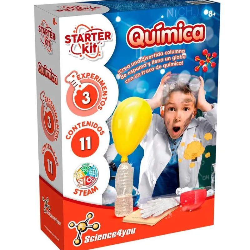 Starter Kit Experimentos de Química*SCIENCE 4 YOU Best