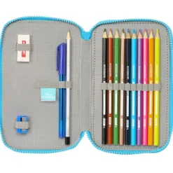 SAFTA Escolar-Stitch Estuche Doble