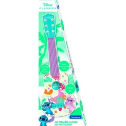 LEXIBOOK Stitch|Instrumentos Musicales-Stitch Mi Primera Guitarra
