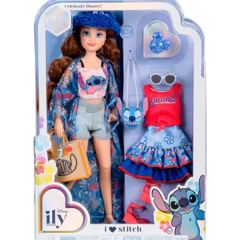 JAKKS PACIFIC Stitch|Muñecas-Stitch Muñeca Disney ILY 4Ever