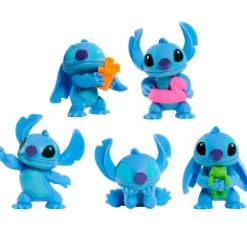 JUST PLAY Stitch|Figuras Y Figuras De Acción-Stitch Pack 5 Figuras