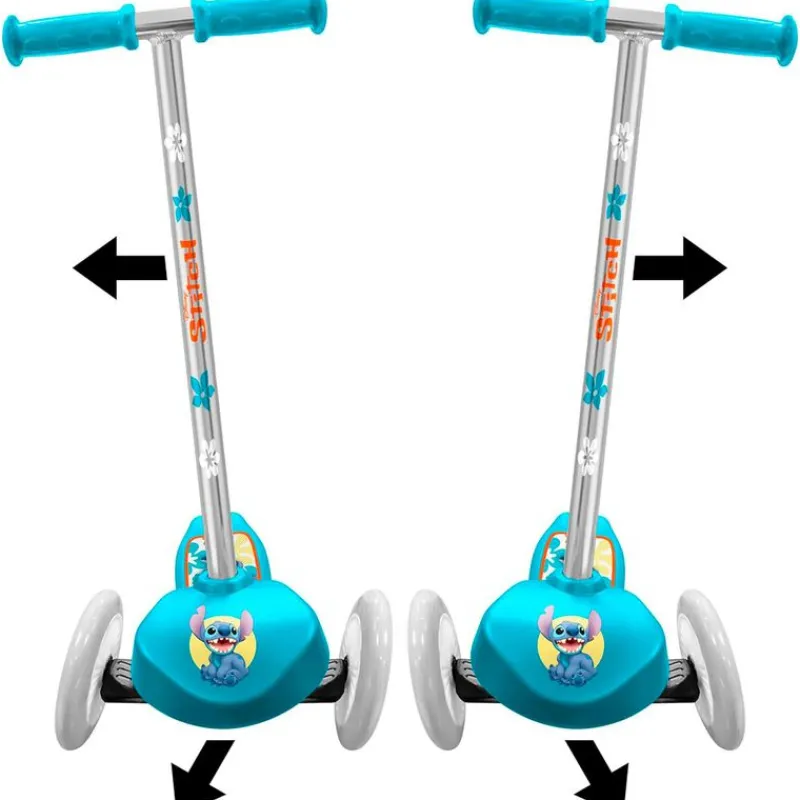 STAMP Bicicletas, Correpasillos Y Triciclos-Stitch Patinete 3 Ruedas Flex