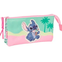 SAFTA Escolar-Stitch Portatodo Triple Ice Cream