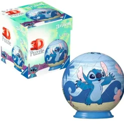 RAVENSBURGER Puzzles Y Construcciones-Stitch Puzzle 3D 54 Piezas