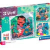 CLEMENTONI Puzzles Y Construcciones-Stitch Puzzle 3x48 Piezas