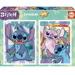 Stitch Puzzle 2x500 Piezas*EDUCA New