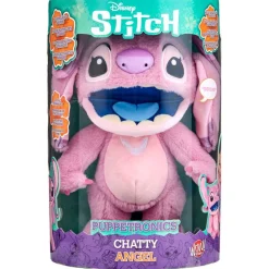 FAMOSA Stitch|Electrónicos-Stitch Real FX Chatty Angel Disney Puppetronic