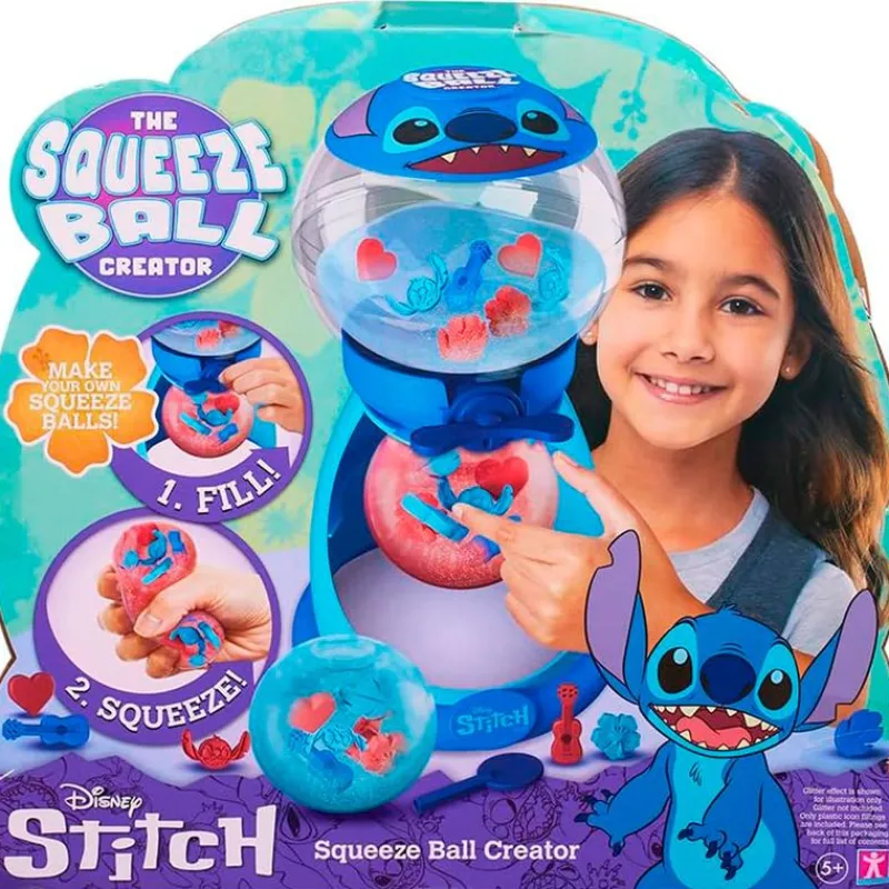 BANDAI Manualidades-Stitch Squeeze Ball Creator