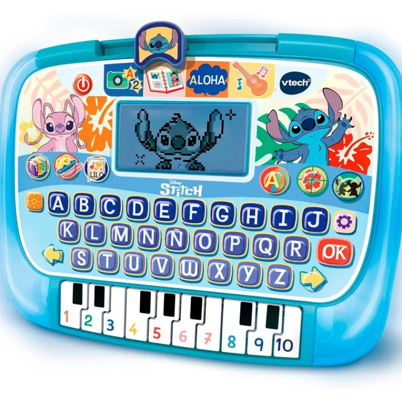 VTECH Electrónicos|Primera Infancia Y Preescolar-Stitch Tablet Educativa
