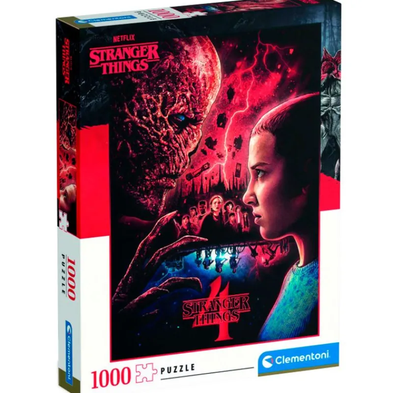CLEMENTONI Puzzles Y Construcciones|Halloween-Stranger Things 1000 Piezas