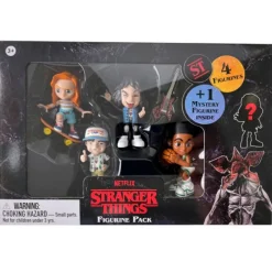 FAMOSA Figuras Películas Y Series|Figuras Y Figuras De Acción-Stranger Things Pack Mini Figuras Surtido