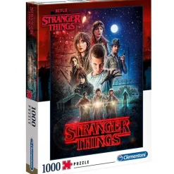 CLEMENTONI Puzzles Y Construcciones|Halloween-Stranger Things Puzzle 1000 Piezas