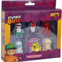 BIZAK Figuras Y Figuras De Acción-Stumble Guys Pack 6 Figuras Surtidas