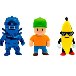 Stumble Guys Pack Monster Flex 3 Figuras*BIZAK Clearance