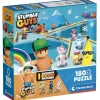 CLEMENTONI Puzzles Y Construcciones-Stumble Guys Puzzle 180 Piezas