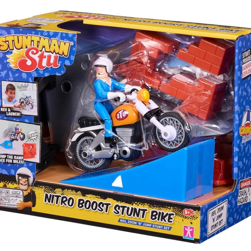 Stuntman STU Moto Acrobática Nitro Boost*BANDAI Outlet