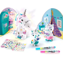 CANAL TOYS Manualidades-Style 4 Ever Deco DIY Familia Unicornio