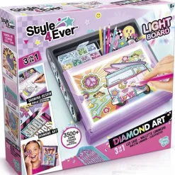 CANAL TOYS Manualidades-Style 4 Ever Diamond Art Maletín LED