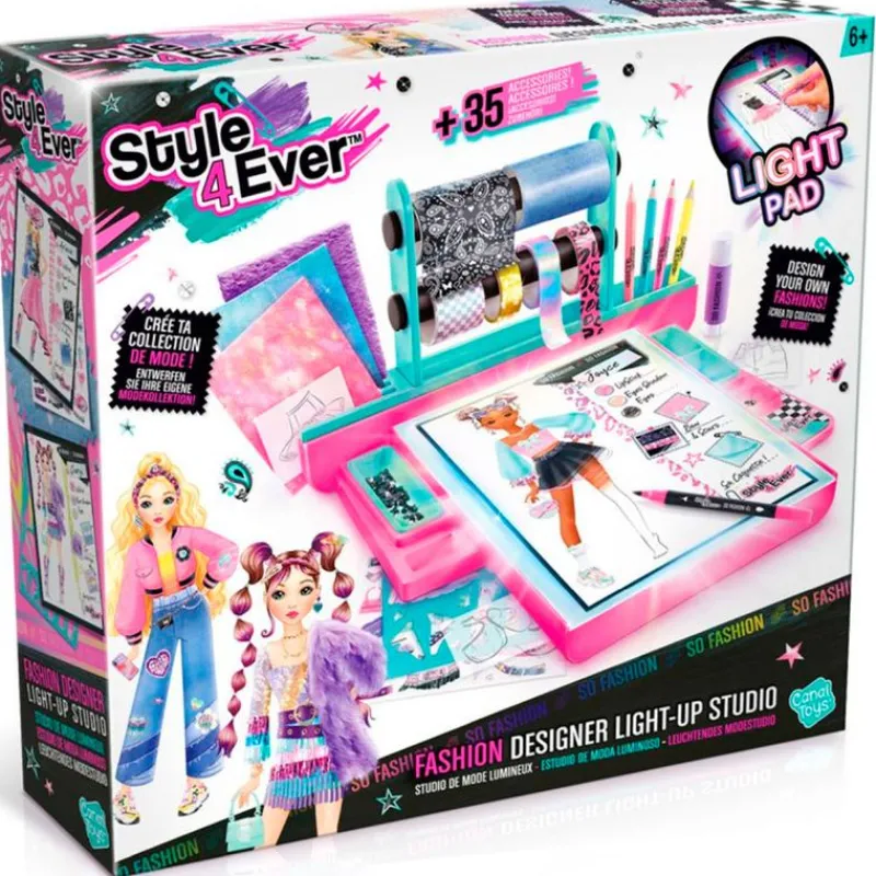 Style 4 Ever Fashion Designer Studio con Luz*CANAL TOYS