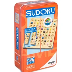 CAYRO Juegos De Mesa-Sudoku Caja Metálica