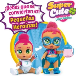 COLOR BABY Muñecas-Super Cute Muñeca Superheroína Surtida