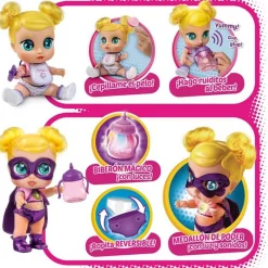 COLOR BABY Muñecas-Super Cute Muñeca Superheroína Surtida