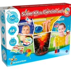 Super Kit de Ciencias 6 en 1*SCIENCE 4 YOU