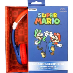 SELECCION DRIM Otros Merchandising-Super Mario Auriculares Infantiles