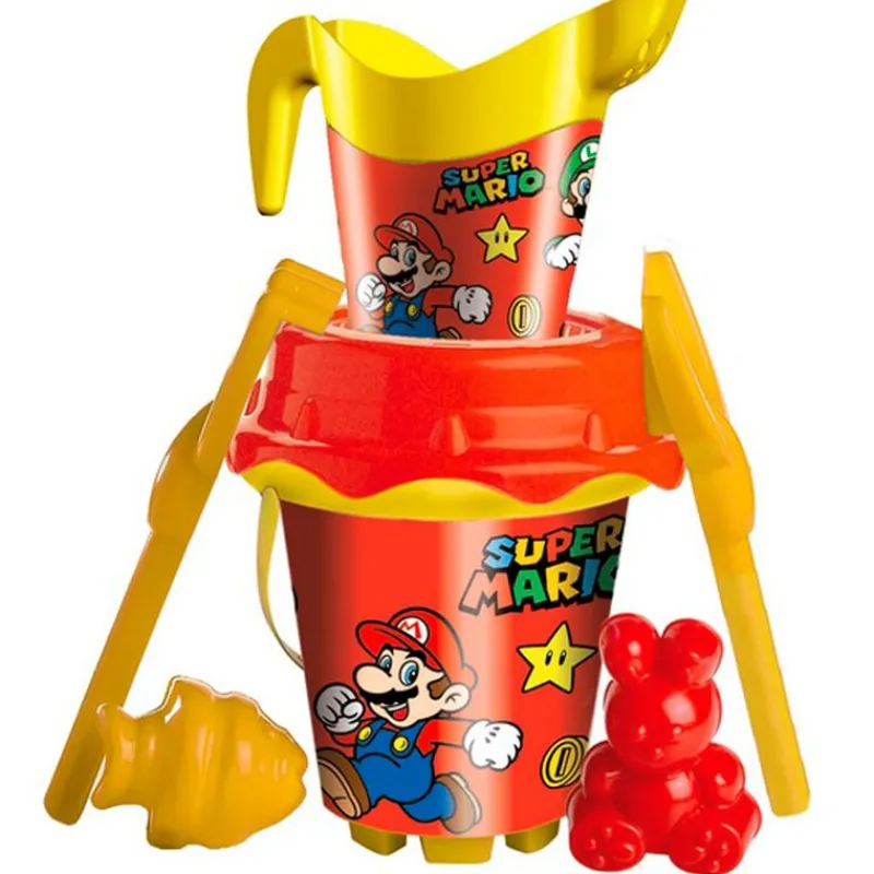 Super Mario Conjunto de Playa + Regadera*UNICE Outlet