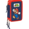 Super Mario Estuche Triple*SAFTA Sale