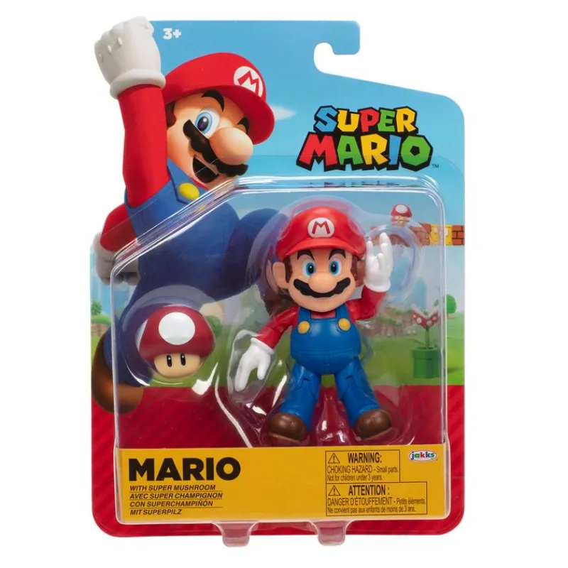 Super Mario Figura 10 cm Surtida*JAKKS PACIFIC