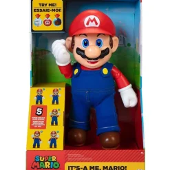JAKKS PACIFIC Figuras Videojuegos|Electrónicos-Super Mario Figura Interactiva