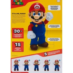 JAKKS PACIFIC Figuras Videojuegos|Electrónicos-Super Mario Figura Interactiva