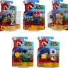 JAKKS PACIFIC Figuras Videojuegos|Figuras Y Figuras De Acción-Super Mario Figura Surtida