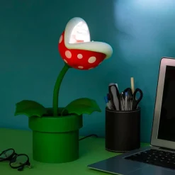 SELECCION DRIM Otros Merchandising-Super Mario Lámpara Planta Piraña