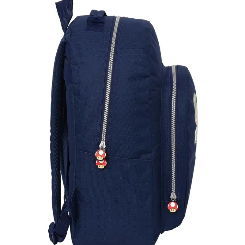 SAFTA Escolar-Super Mario Mochila Adaptable a Carro