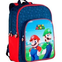 SELECCION DRIM Escolar-Super Mario Mochila Escolar Adaptable