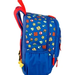 Super Mario Mochila Escolar 40 cm Adaptable Carro*SELECCION DRIM Discount