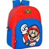 SAFTA Escolar-Super Mario Mochila Infantil Adaptable Carro