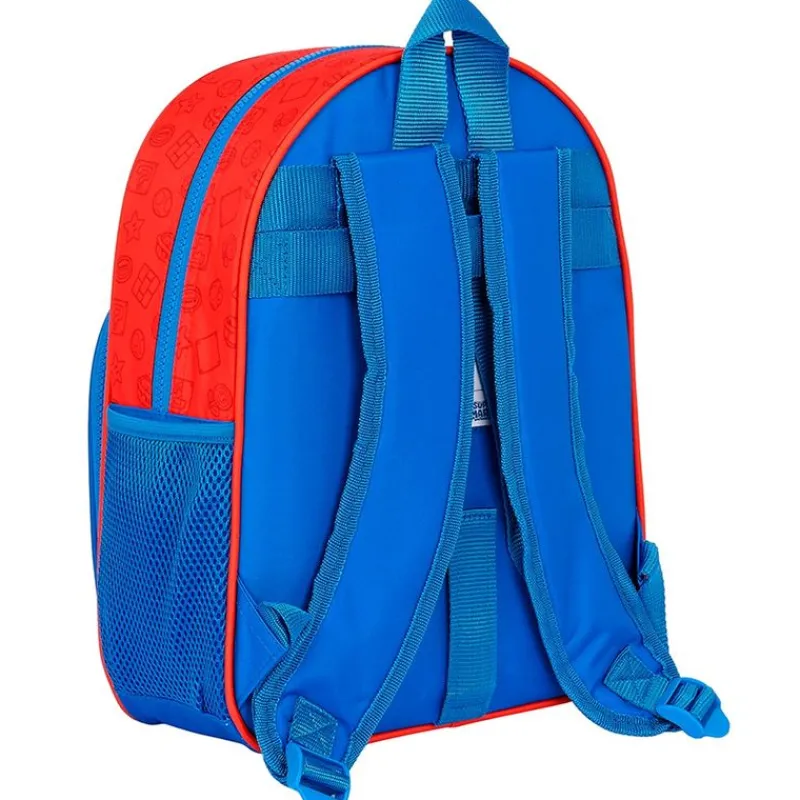 SAFTA Escolar-Super Mario Mochila Infantil Adaptable Carro