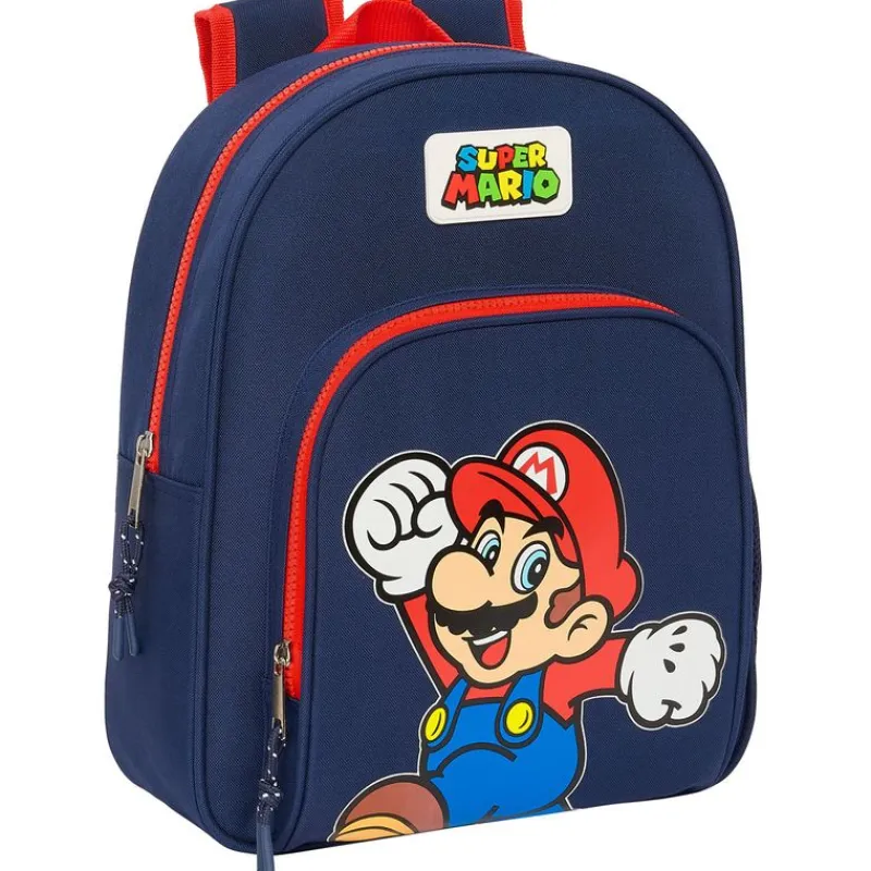 SAFTA Escolar-Super Mario Mochila Infantil World